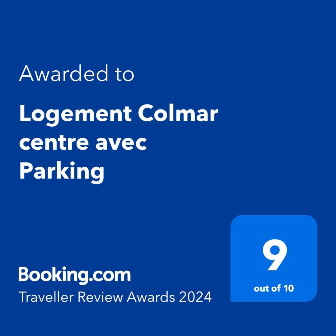 Logement Colmar Centre Avec Parking Екстериор снимка