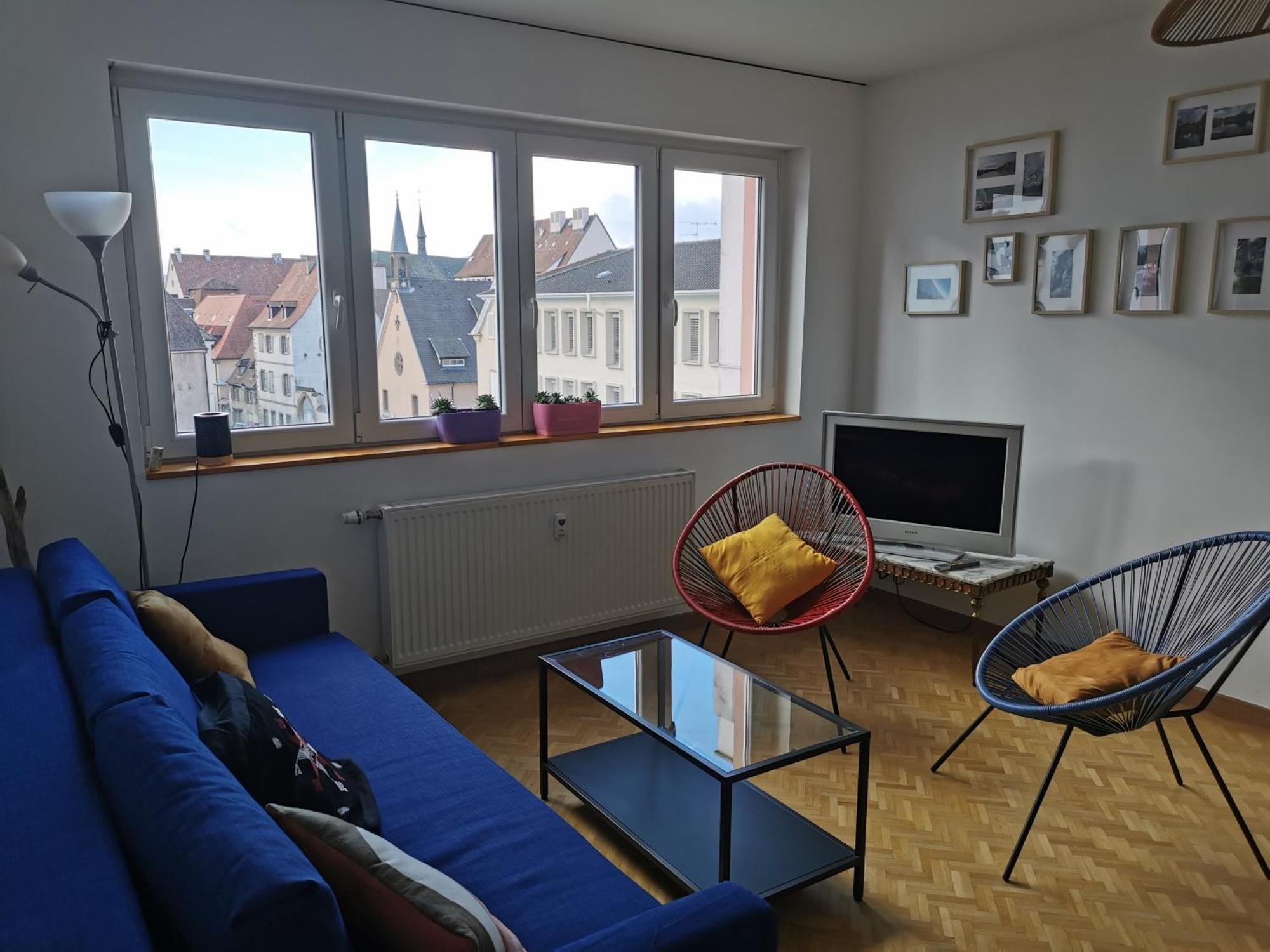 Logement Colmar Centre Avec Parking Екстериор снимка